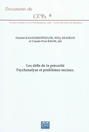 Les défis de la précarité : psychanalyse et problèmes sociaux