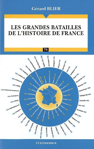 Les grandes batailles de l'histoire de France - Gérard Blier