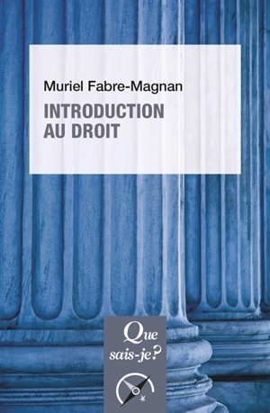 Introduction au droit - Muriel Fabre-Magnan
