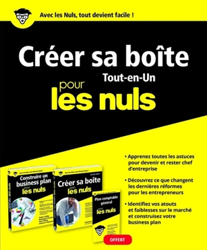 Créer sa boîte, pour les nuls : tout-en-un - Laurence de Percin