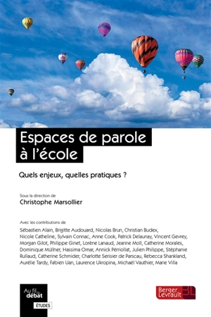 Espaces de parole à l'école : quels enjeux, quelles pratiques ?