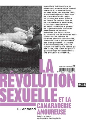 La révolution sexuelle et la camaraderie amoureuse - Emile Armand