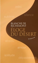 Eloge du désert - Blanche de Richemont