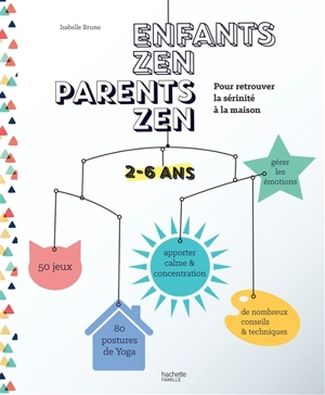 Enfants zen, parents zen : 2-6 ans : pour retrouver la sérénité à la maison - Isabelle Bruno