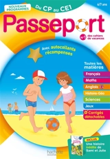Passeport du CP au CE1, 6-7 ans : toutes les matières : nouveaux programmes - Philippe Bourgouint