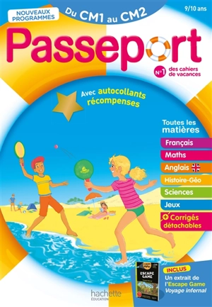 Passeport du CM1 au CM2, 9-10 ans : toutes les matières : nouveaux programmes - Claire Barthomeuf