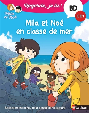 Mila et Noé en classe de mer - Eric Battut