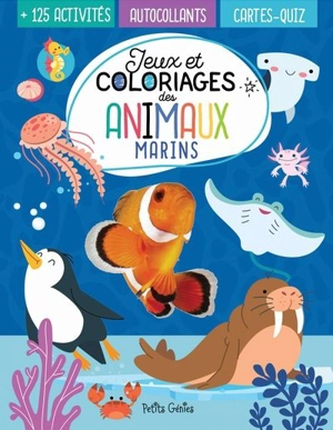 Jeux et coloriages des animaux marins - Kim Huynh