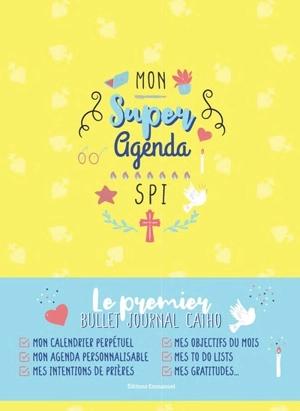 Mon super agenda spi - Sylvie Carnoy