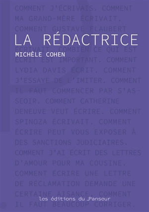 La rédactrice - Michèle Cohen