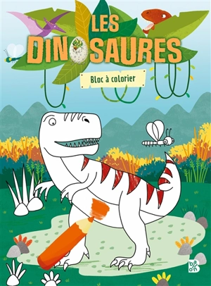 Les dinosaures : bloc à colorier - Angelika Scudamore