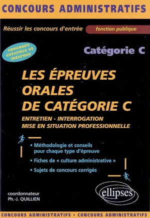 Les épreuves orales de catégorie C : entretien, interrogation, mise en situation professionnelle - François Brisemur