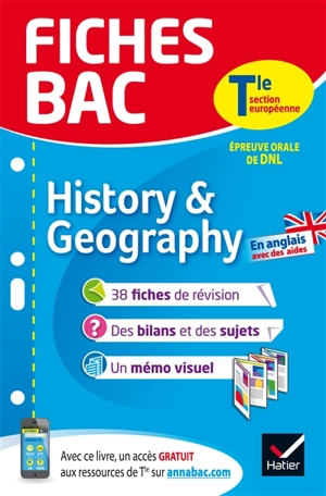 History & geography terminale, section européenne : épreuve orale de DNL - Cécile Gaillard