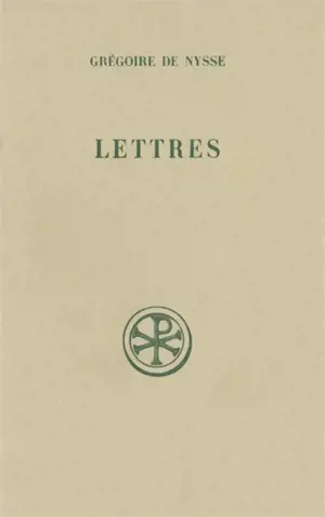 Lettres - Grégoire de Nysse