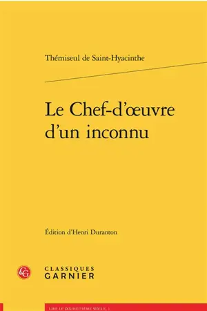 Le chef-d'oeuvre d'un inconnu - Thémiseul de Saint-Hyacinthe