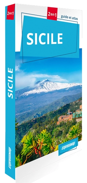 Sicile : 2 en 1 : guide et atlas - Agnieszka Fundowicz