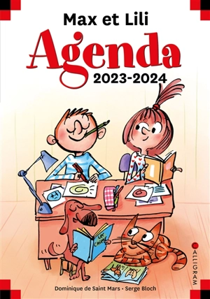 Max et Lili : agenda 2023-2024 - Dominique de Saint-Mars