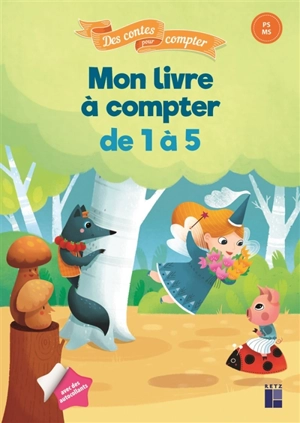 Mon livre à compter de 1 à 5 : PS, MS - Josiane Hélayel