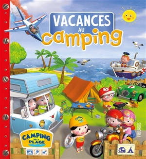 Vacances au camping - Nathalie Boudineau