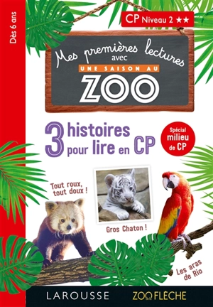 3 histoires pour lire en CP : CP niveau 2 - Audrey Forest