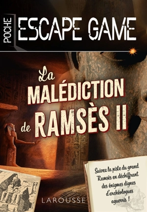 Escape game de poche La malédiction de Ramsès II - Gilles Saint-Martin