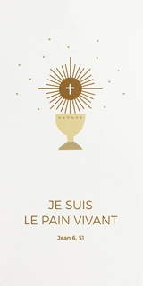 Image communion « Je suis le pain vivant » - God save the King