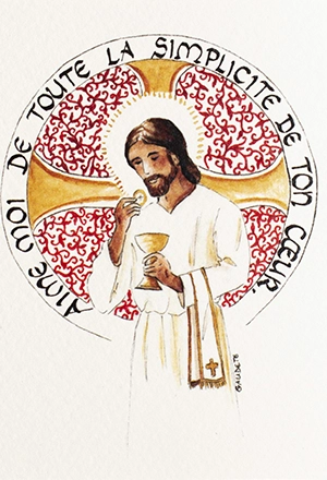 Image Communion au Christ - Gaudete