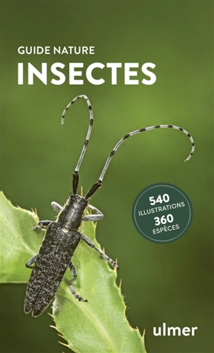 Insectes : 540 illustrations, 360 espèces - Heiko Bellmann