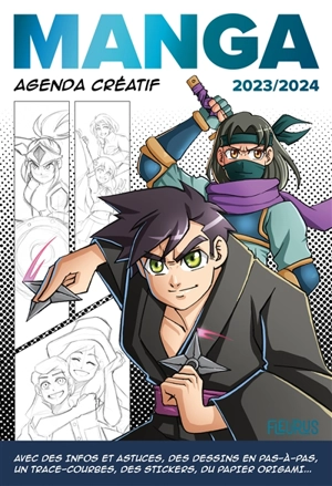 Manga : agenda créatif 2023-2024 - Anne Kalicky