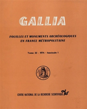 Gallia préhistoire, n° 32-1