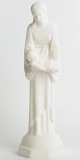 Statue Notre-Dame du Monde résine - Partant