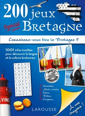 200 jeux spécial Bretagne - Michèle Lecreux