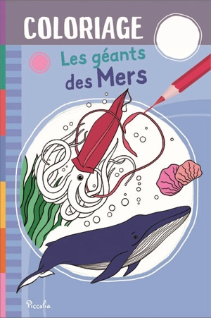 Les géants des mers : coloriage - Laura Tavazzi