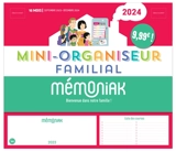Mini-organiseur familial 2024 : 16 mois, de septembre 2023 à décembre 2024