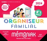 Organiseur familial Mémoniak 2024 : 16 mois, de septembre 2023 à décembre 2024