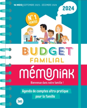 Budget familial 2024 : 16 mois, de septembre 2023 à décembre 2024 : tous les outils pour s'organiser en famille - Nesk