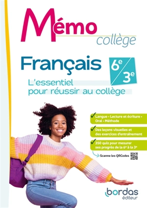 Français 6e-3e : l'essentiel pour réussir au collège - Fanny Egger