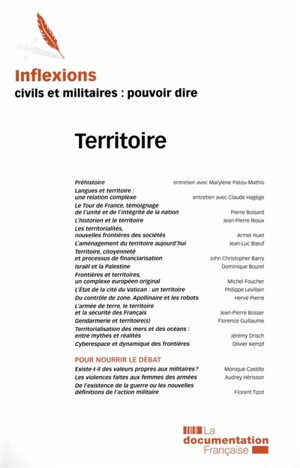 Inflexions, n° 30. Territoire - France. Ministère de la défense