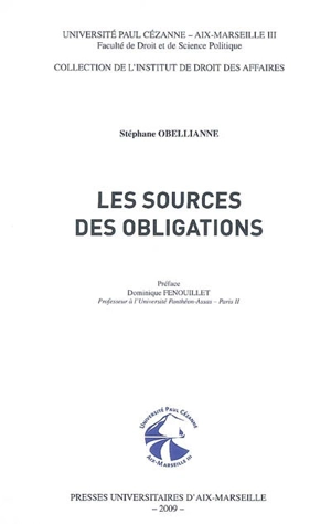 Les sources des obligations - Stéphane Obellianne