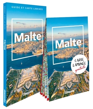 Malte : guide et carte laminée - Elzbieta Wszeborowska