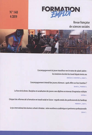 Formation emploi, n° 148 - Centre d'études et de recherches sur les qualifications (France)