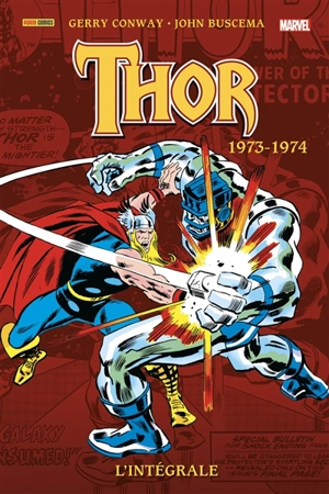 Thor : l'intégrale. 1973-1974 - Gerry Conway