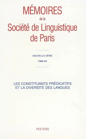 Les constituants prédicatifs et la diversité des langues