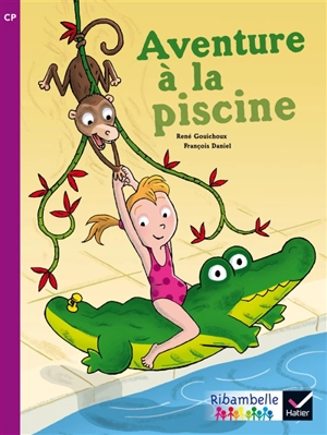 Aventure à la piscine : CP, série violette - René Gouichoux