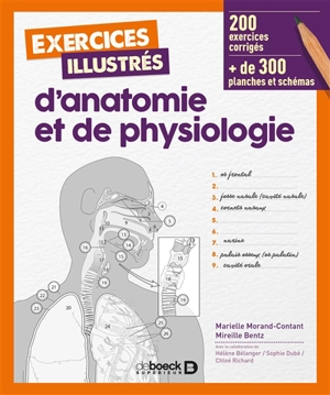 Exercices illustrés d'anatomie et de physiologie - Marielle Morand-Contant