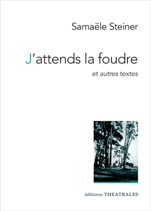 J'attends la foudre : et autres textes - Samaële Steiner