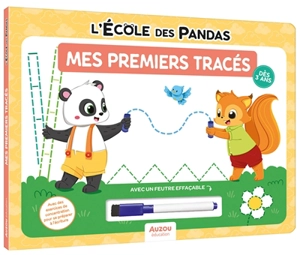 L'école des pandas : mes premiers tracés - Déborah Mirabel