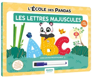 L'école des pandas : les lettres majuscules - Déborah Mirabel