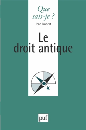 Le Droit antique - Jean Imbert