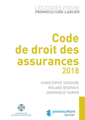 Code de droit des assurances 2018